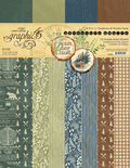 Graphic 45 Adventure Awaits 8.5 x 11 Patterns & Solids Pack – SKU 4503250