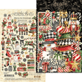Graphic 45 - Merry-ful Greetings Ephemera Set – SKU: 4503281