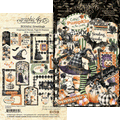 Graphic 45 - BOOtiful Greetings Chipboard Pieces, Tags and Frames – SKU: 4503303