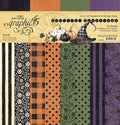 Graphic 45 - BOOtiful Greetings 12×12 Patterns and Solids Pack – SKU: 4503306