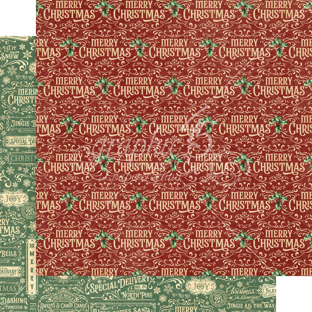 Graphic 45 Letters to Santa 8x8 Collection Pack - SKU 4502696 image 4