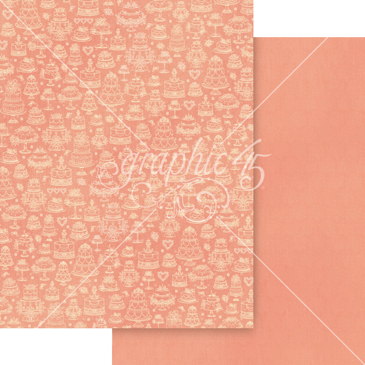 Graphic 45 Always & Forever 8.5 x 11 Patterns and Solids Pack – SKU 4503175