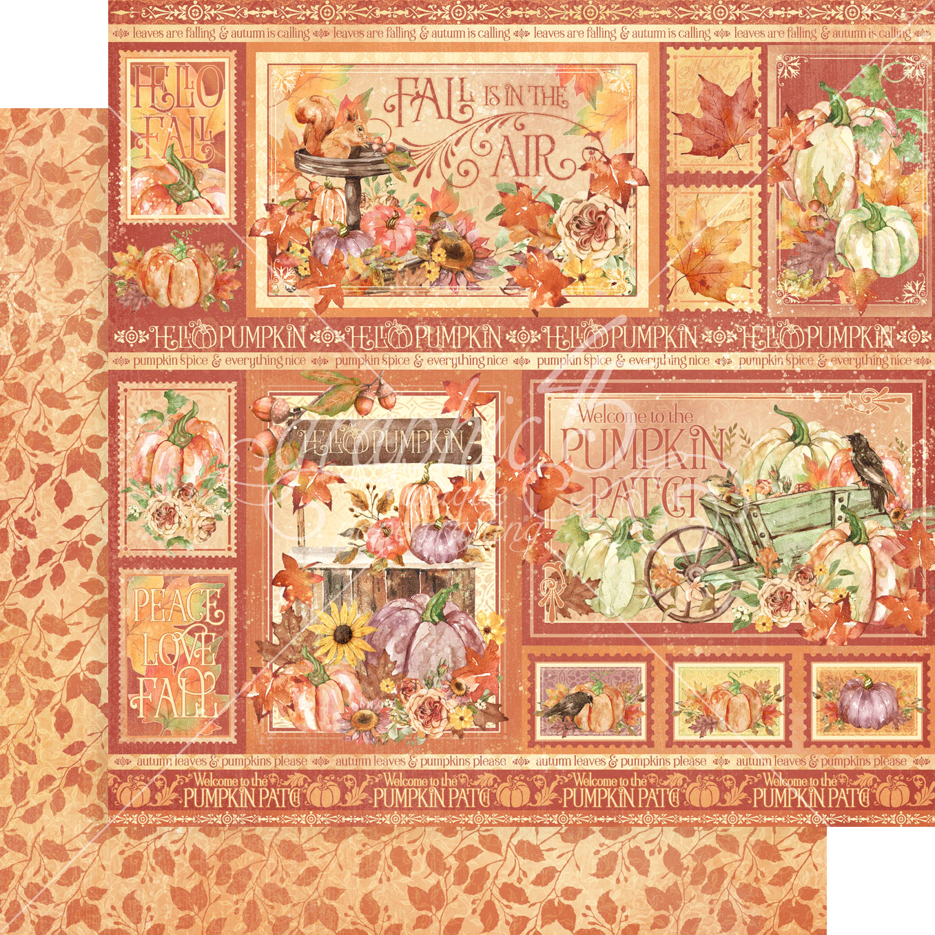 Graphic 45 Hello Pumpkin 8x8 Collection Pack – SKU 4502716 image 1