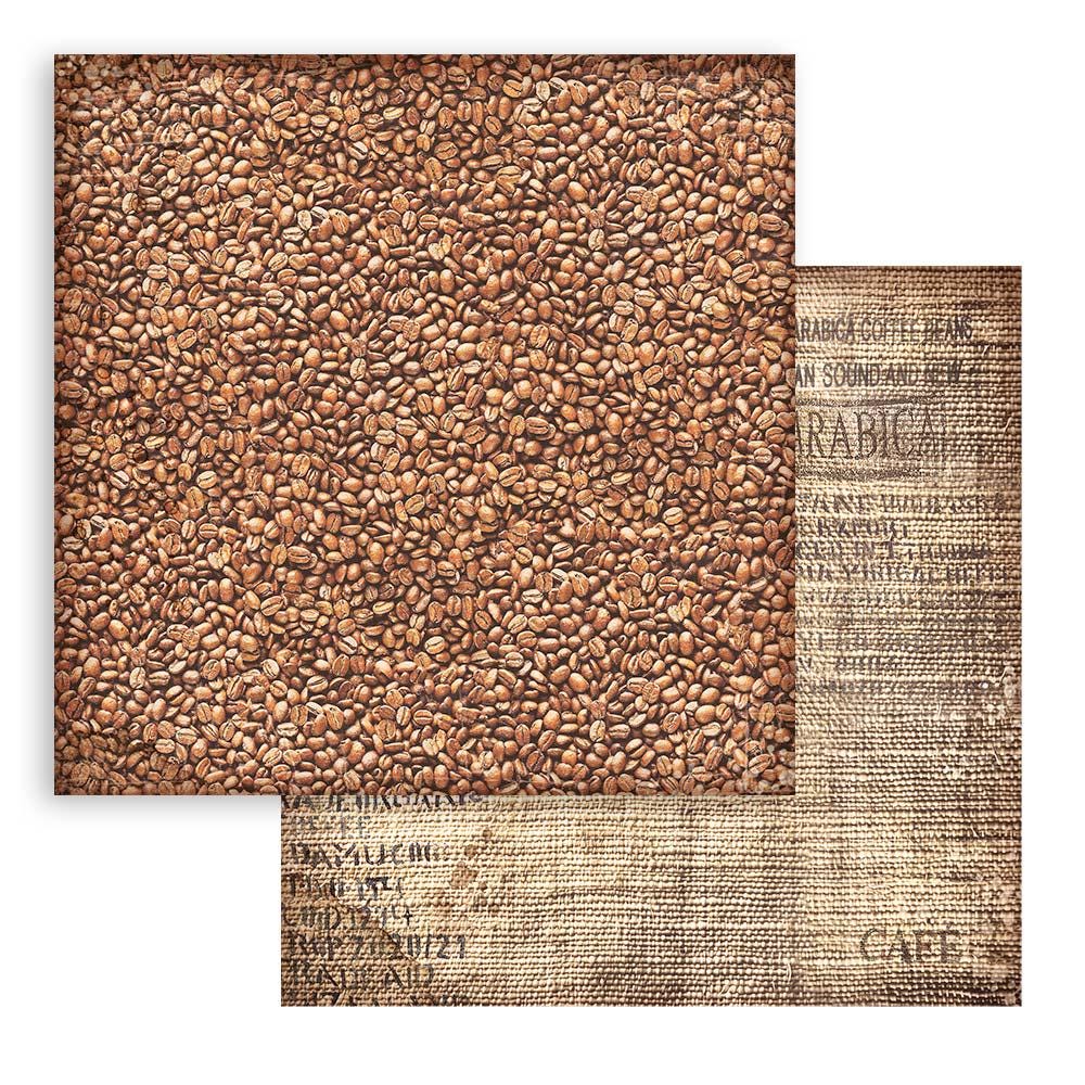Stamperia Coffee and Chocolate 12x12 Backgrounds Scrapbooking Pad - SKU SBBL145 image 8