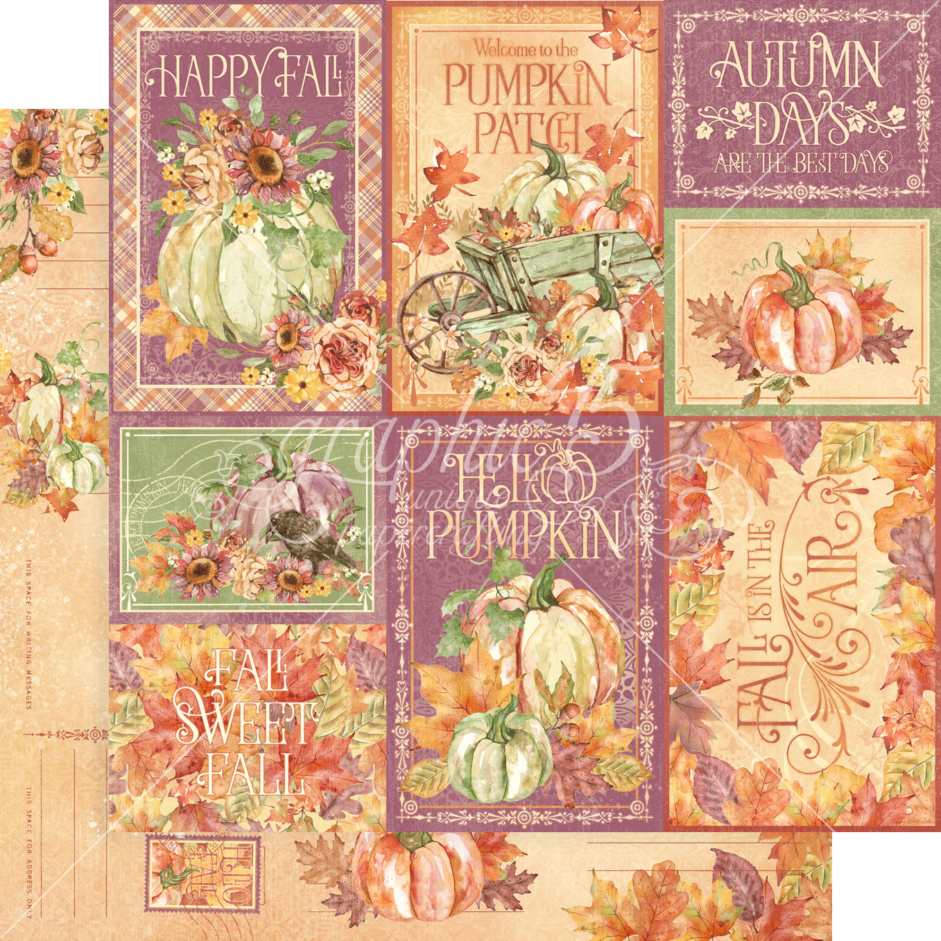 Graphic 45 Hello Pumpkin 8x8 Collection Pack – SKU 4502716 image 6