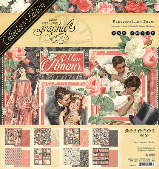 Graphic 45 Mon Amour 8x8 Collector's Edition - SKU 4502538 image 0