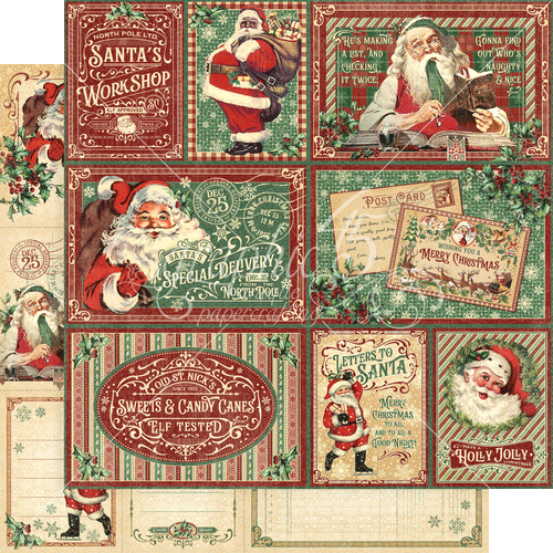 Graphic 45 Letters to Santa 8x8 Collection Pack - SKU 4502696 image 1