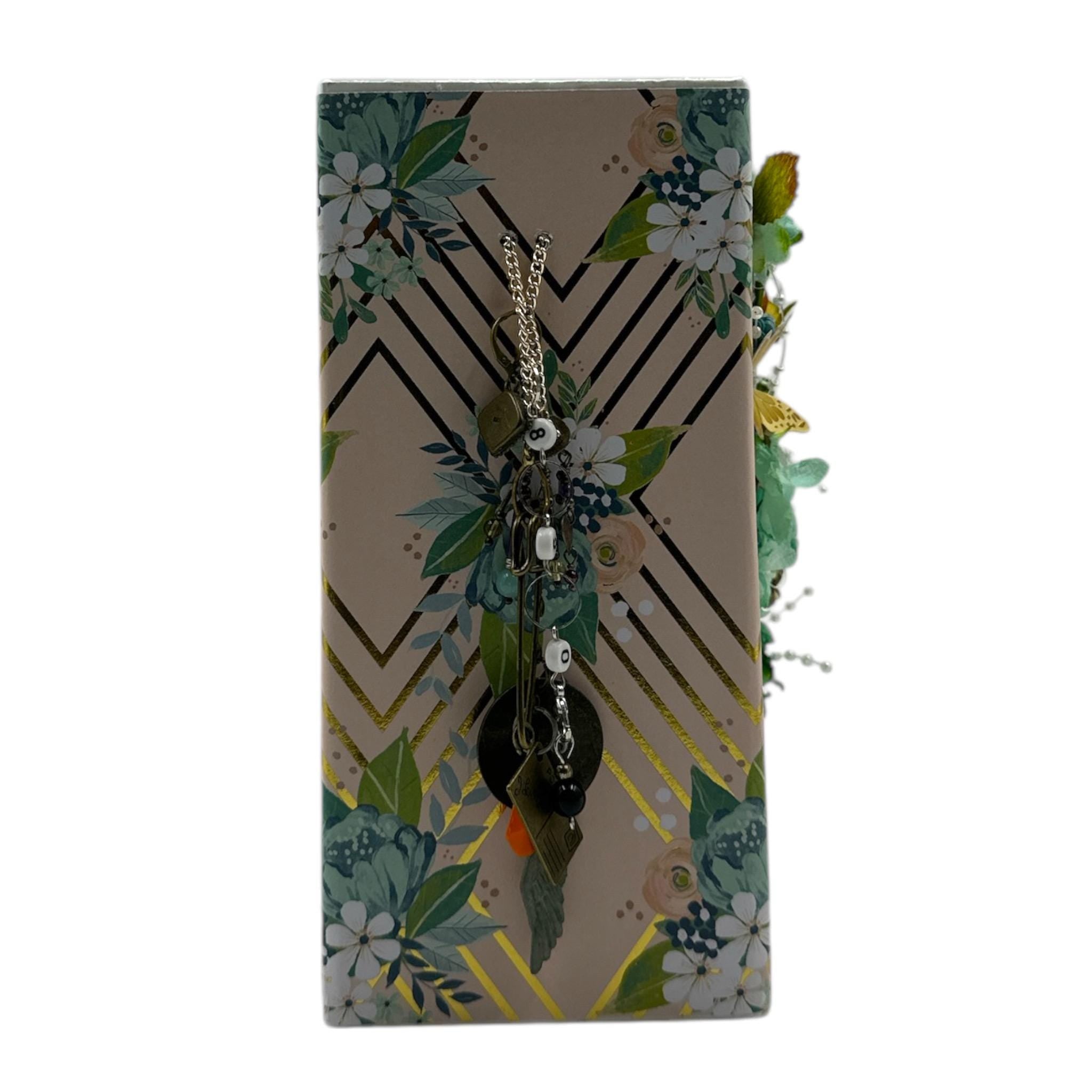 Handcrafted Treasure the Moment One-of-a-Kind Mini Album Paper Creation image 1