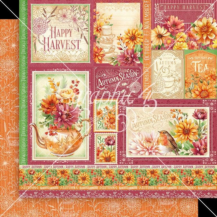 Graphic 45 Season to Celebrate 8x8 Collection Pack – SKU 4502952 image 8
