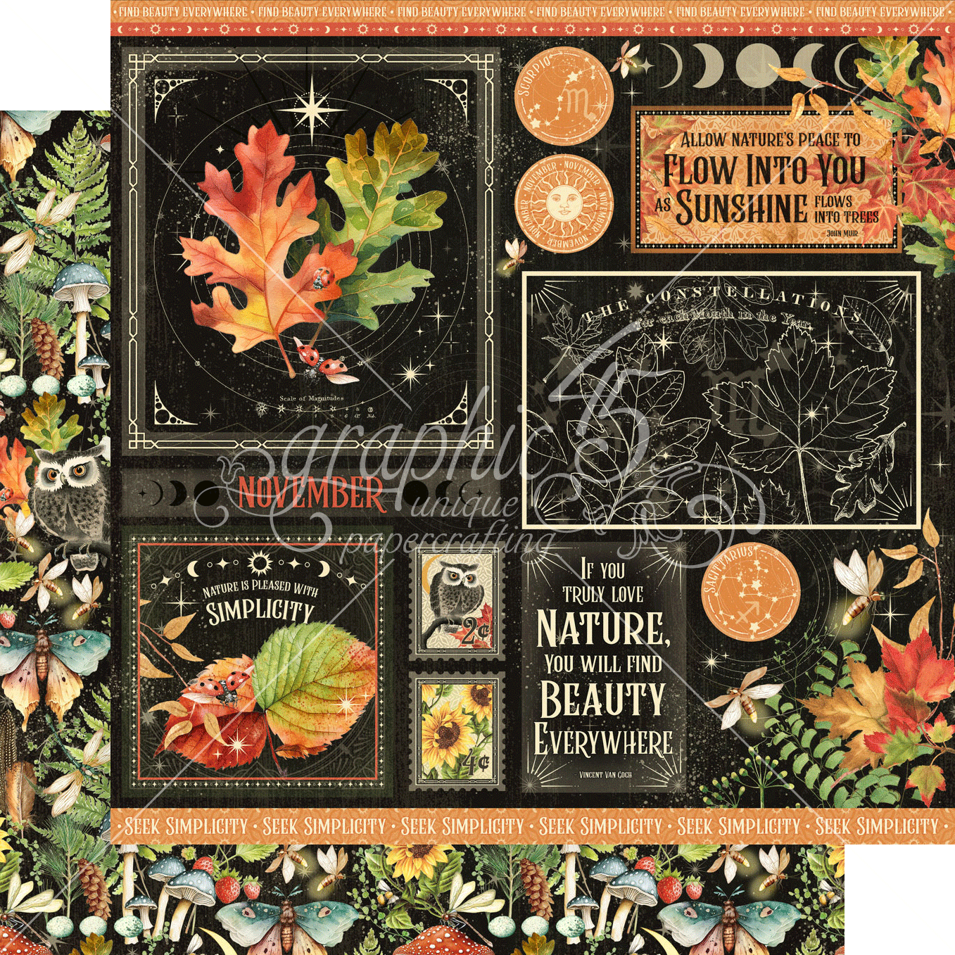 Graphic 45 Life is Abundant 8x8 Collection Pack – SKU 4502775 image 2