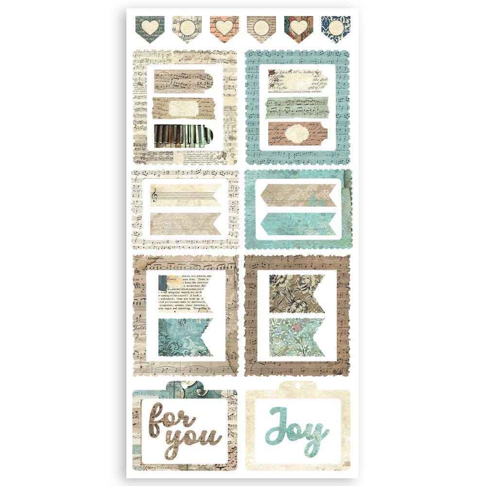Stamperia Music Collection Paper Cut-Outs - SKU SBBCT05