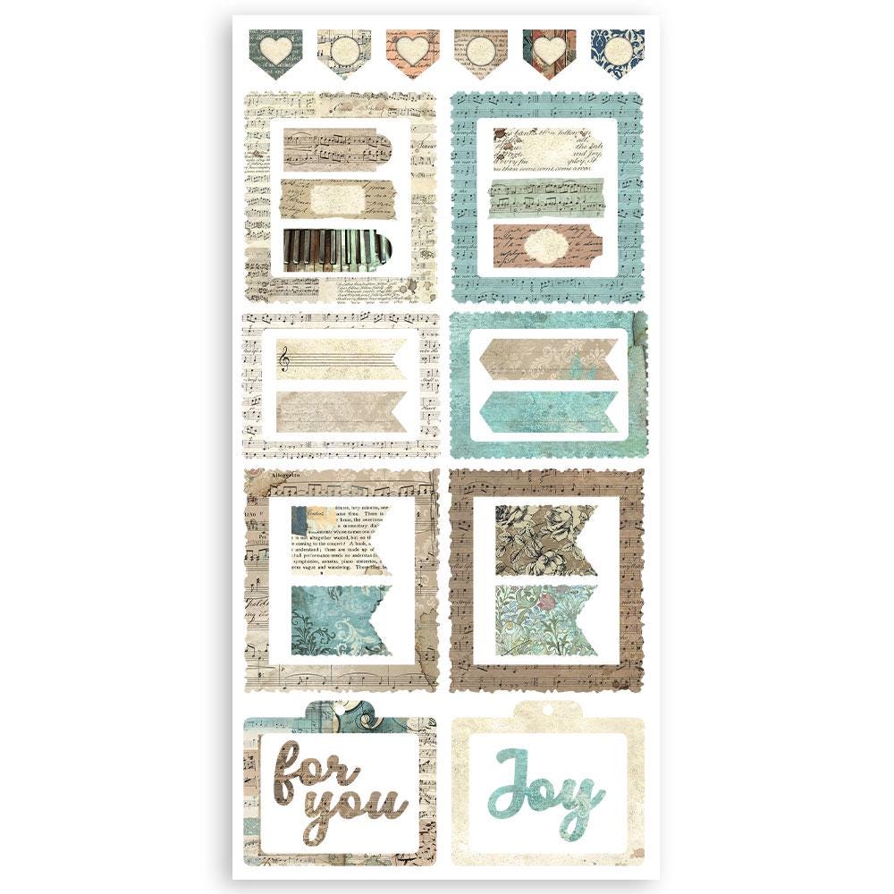 Stamperia Music Collection Paper Cut-Outs - SKU SBBCT05 image 4