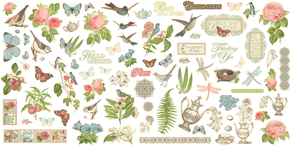 Graphic 45 Botanical Tea Keepsake Edition - SKU 4503100
