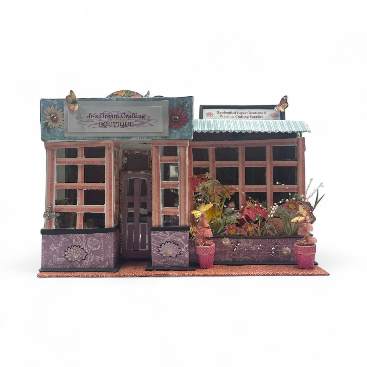 Handcrafted Jo's Dream Crafting Boutique Diorama