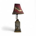 Handcrafted All Glammed Up Table Lamp Altered Art Creation