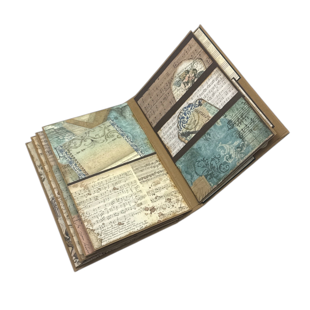 Handcrafted Music Inspired Vintage Style Gramophone Paper Creation