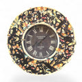 Handcrafted Vensington Station Vintage Wall Clock Altered Art Creation