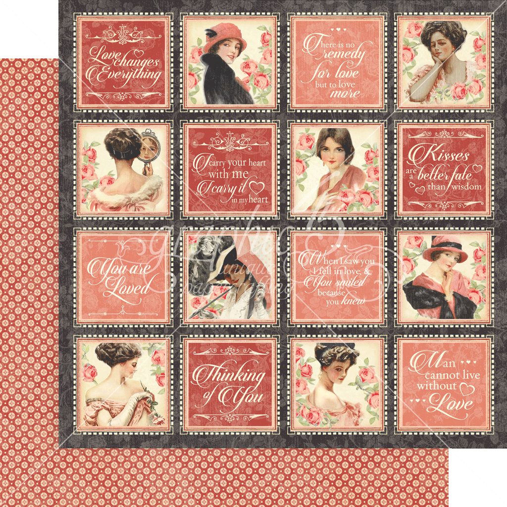 Graphic 45 Mon Amour 8x8 Collector's Edition - SKU 4502538 image 1