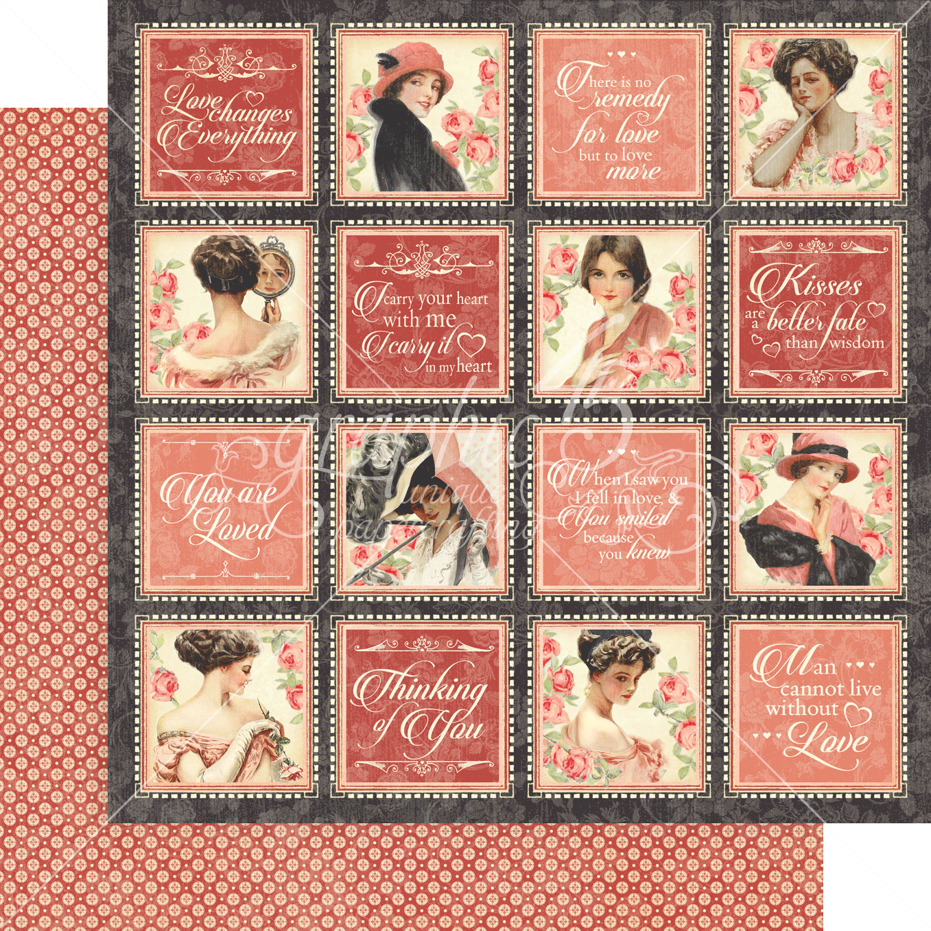 Graphic 45 Mon Amour 8x8 Collector's Edition - SKU 4502538 image 1