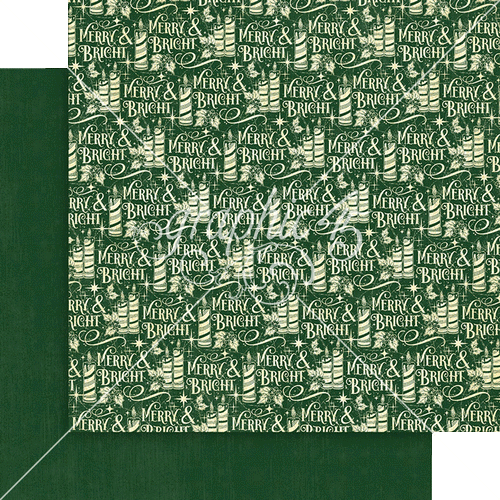 Graphic 45 Merry and Bright 12x12 Patterns and Solids Pack– SKU 4502915 image 1