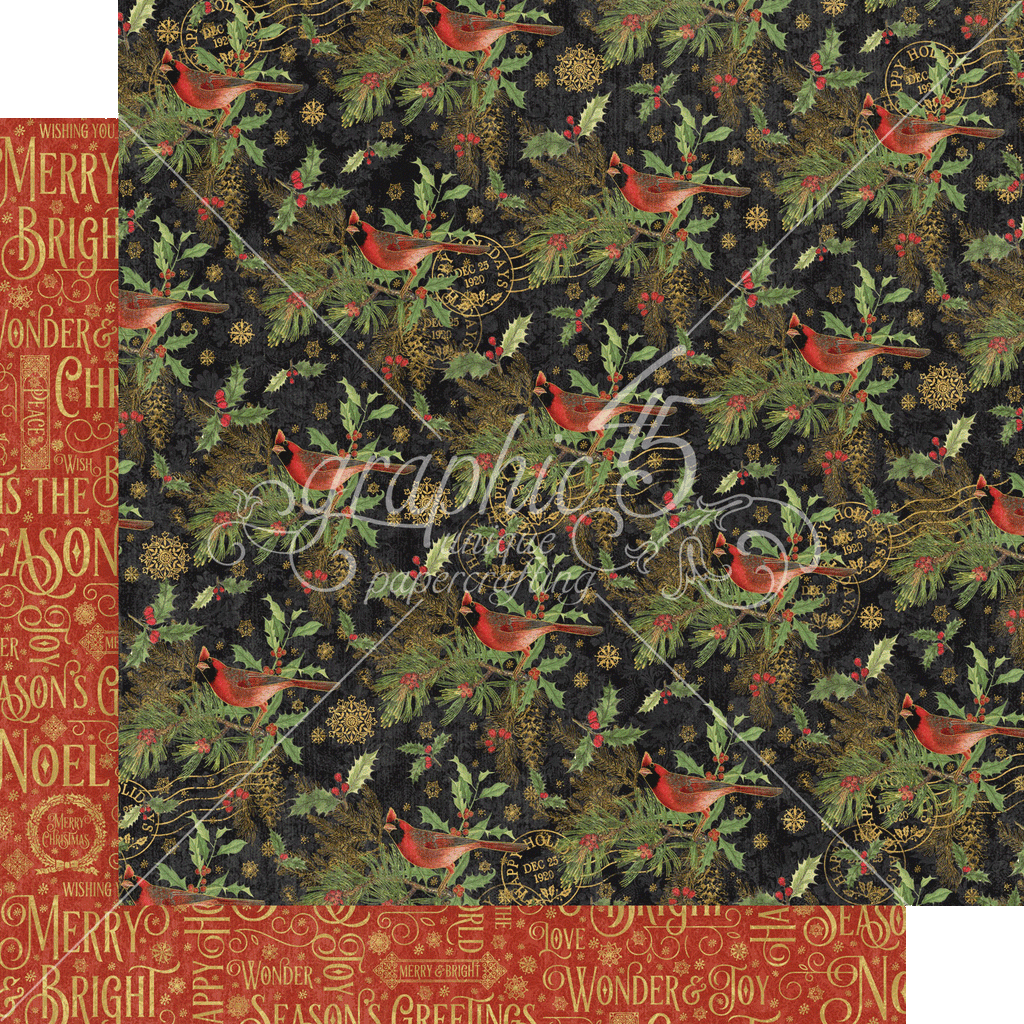 Graphic 45 Warm Wishes 12x12 Collection Pack - SKU 4502489 image 1