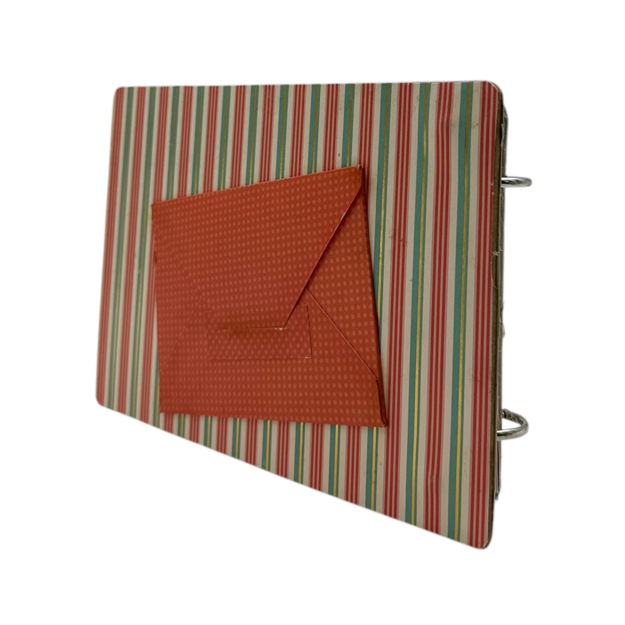 Handcrafted A Bit for Later Money Saver One-of-a-Kind Mini Album Paper Creation image 1