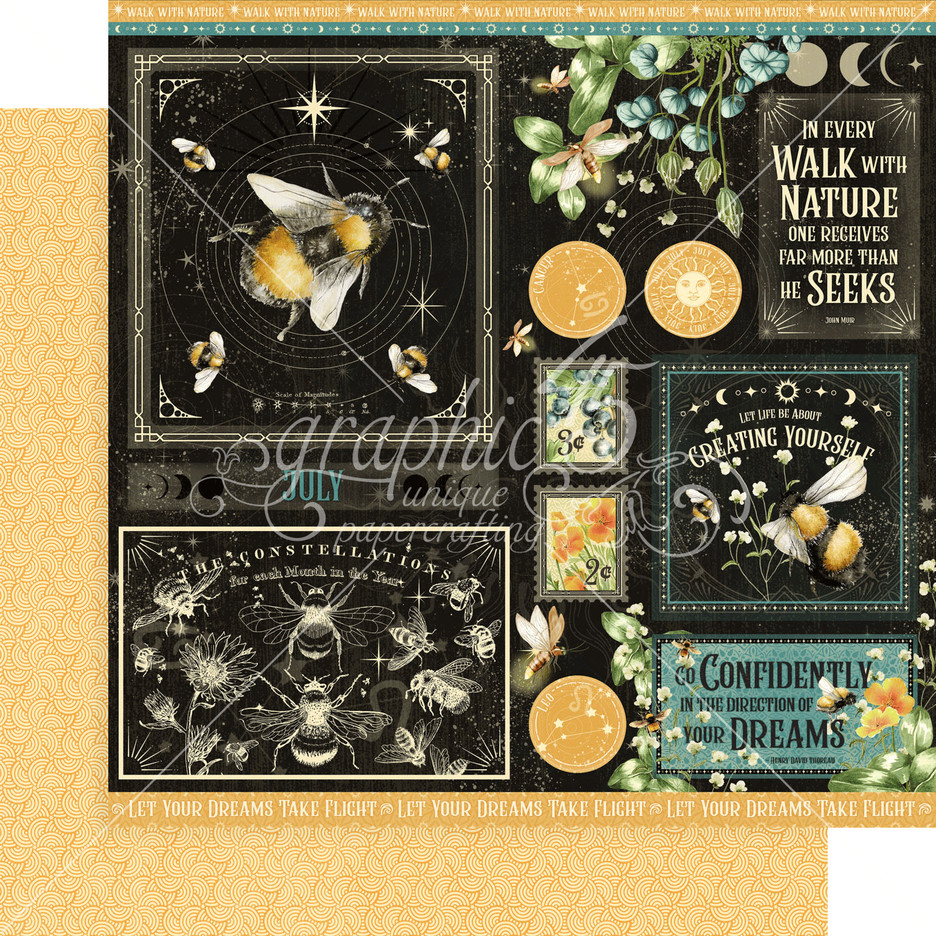 Graphic 45 Life is Abundant 8x8 Collection Pack – SKU 4502775 image 6