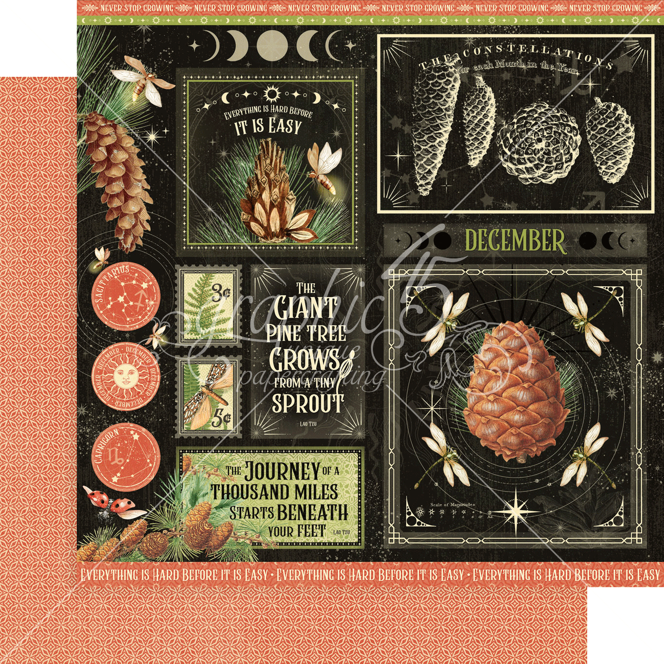 Graphic 45 Life is Abundant 8x8 Collection Pack – SKU 4502775 image 1