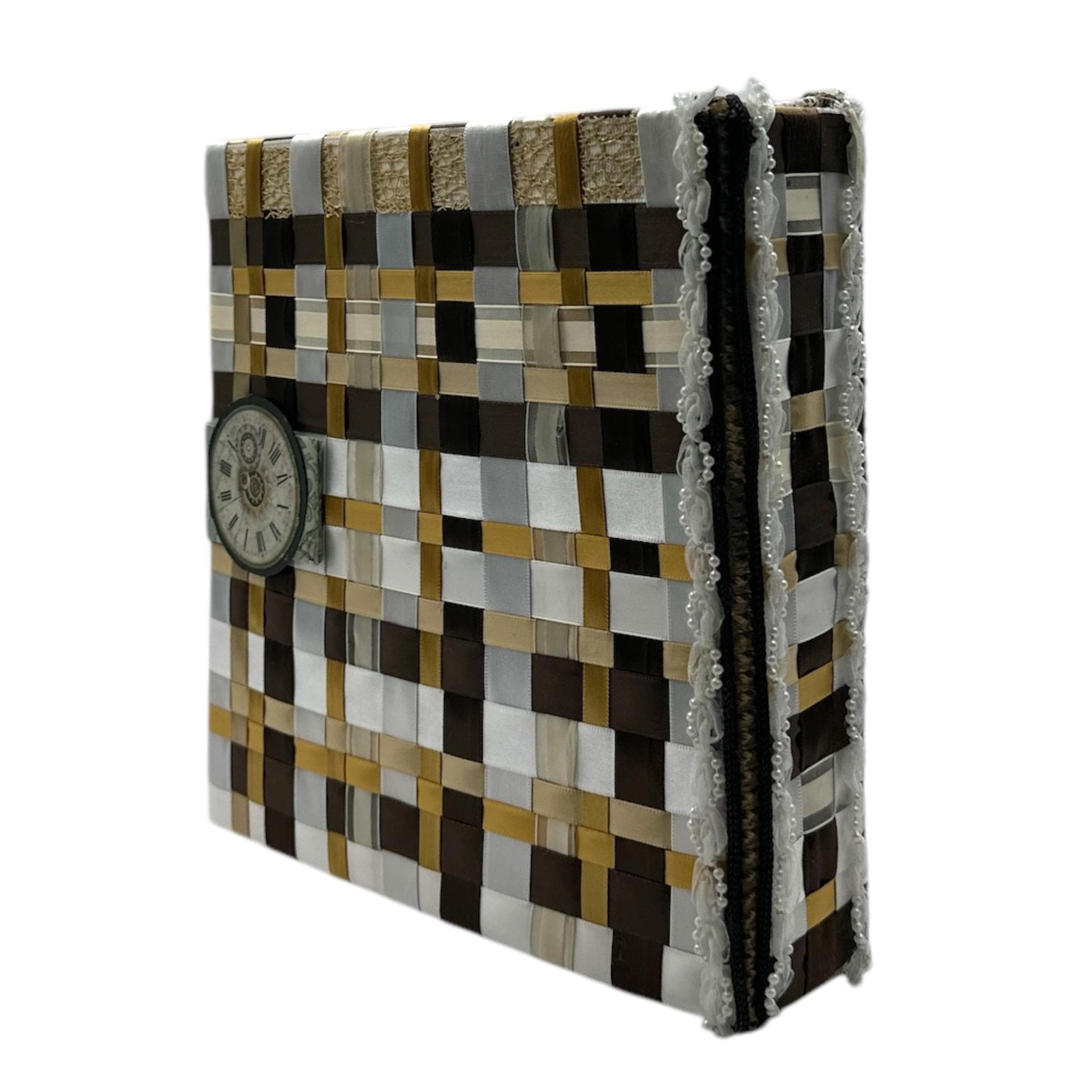 Handcrafted Voyages in Ribbon Steampunk Inspired Mini Album image 4