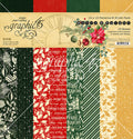 Graphic 45 Merry and Bright 12x12 Patterns and Solids Pack– SKU 4502915 image 0