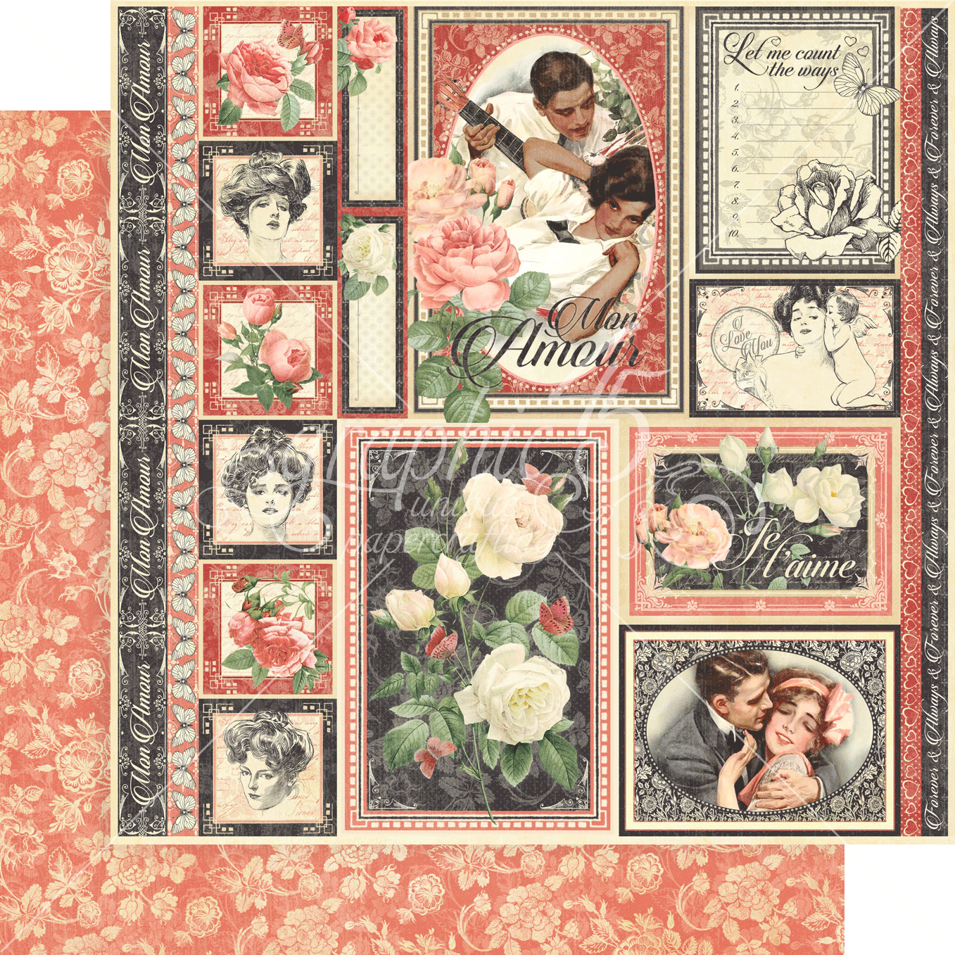Graphic 45 Mon Amour 8x8 Collector's Edition - SKU 4502538 image 7