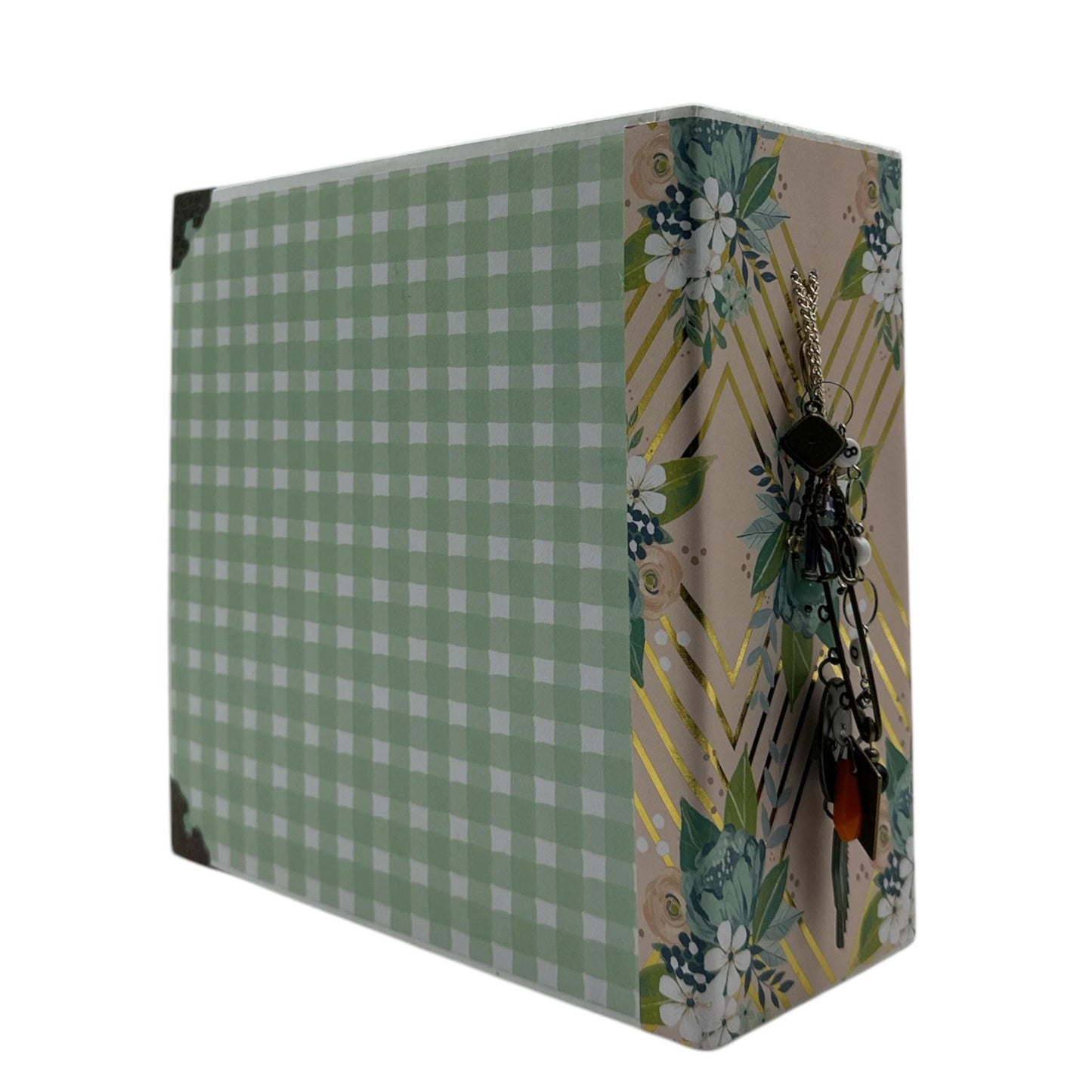 Handcrafted Treasure the Moment One-of-a-Kind Mini Album Paper Creation image 2
