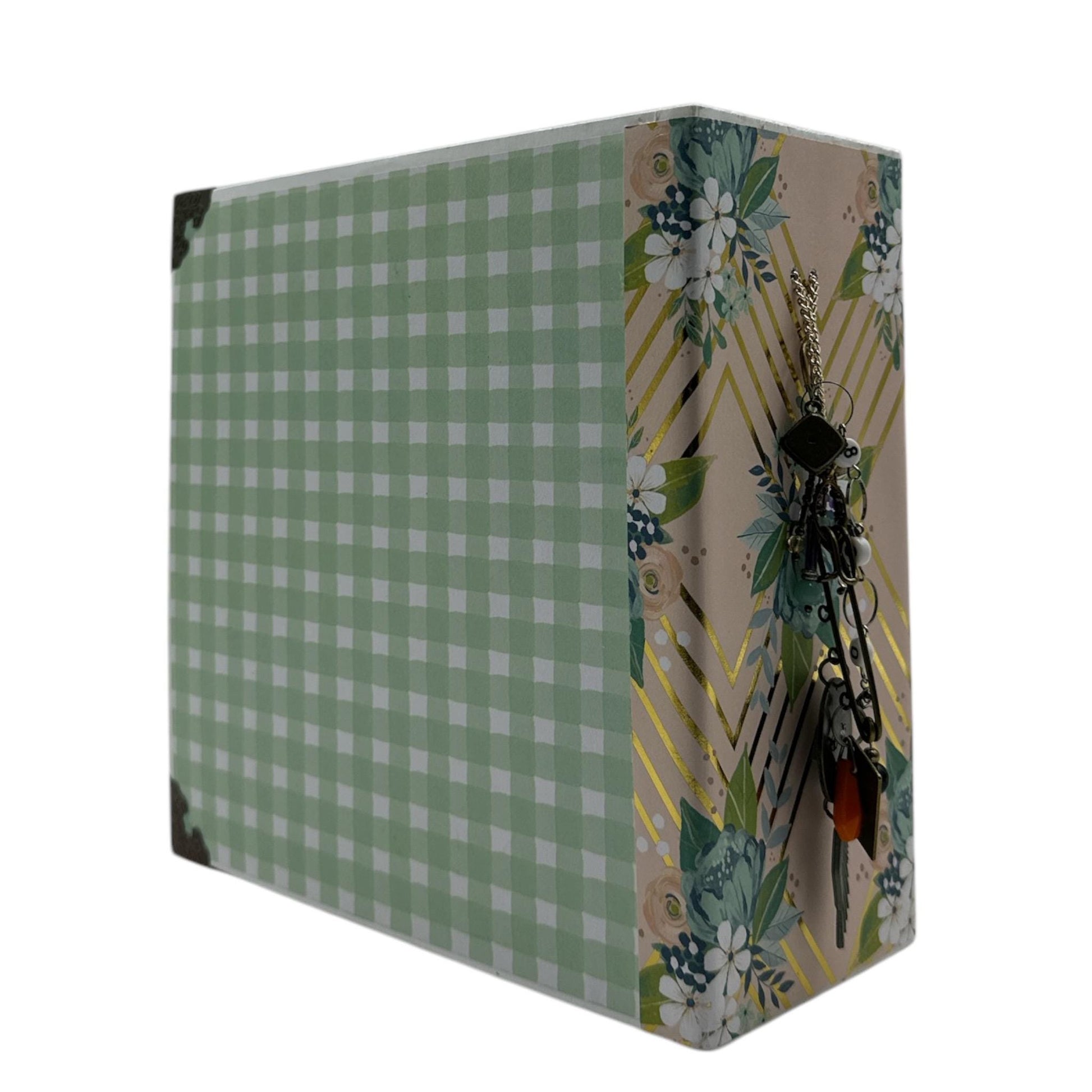 Handcrafted Treasure the Moment One-of-a-Kind Mini Album Paper Creation image 2