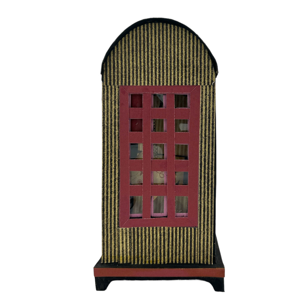 Handcrafted Communique Telephone Booth and Mini Album Creation image 5
