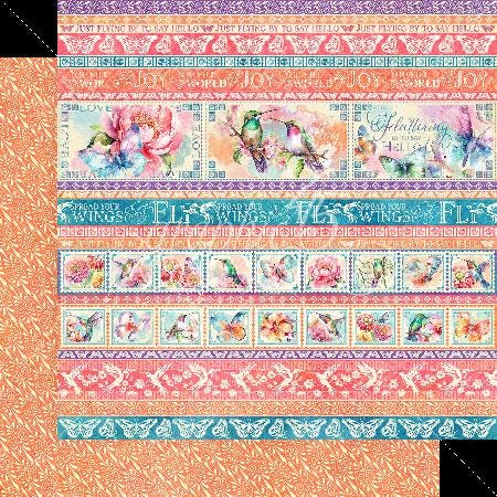 Graphic 45 Flight of Fancy 12×12 Collection Pack – SKU 4502854 image 6