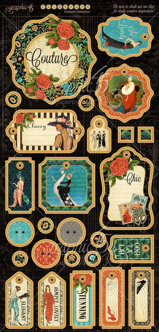 Graphic 45 Couture 12x12 Deluxe Collector's Edition image 1