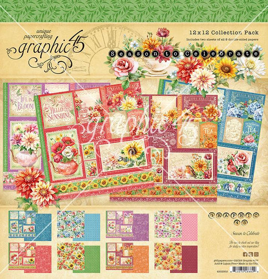 Graphic 45 Season to Celebrate 12x12 Collection Pack – SKU 4502914 image 0